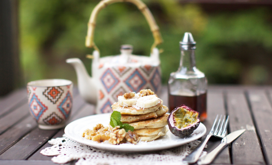 Fluffy Coconut Pikelets