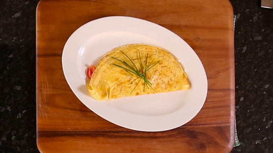 How to Make a Garden Omelette