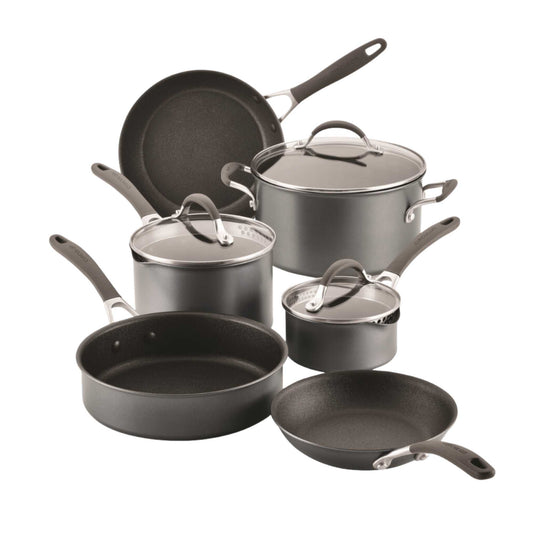 Circulon ScratchDefense A1 Nonstick Induction 9 Piece Cookware Set